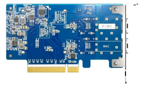 Qnap QXG-25G2SF-CX6, 2x SFP28 25Gb, Low-profile /Full-height, PCIe Gen4 x8 Qnap QXG-25G2SF-CX6, 2x SFP28 25Gb, Low-profile /Full-height, PCIe Gen4 x8