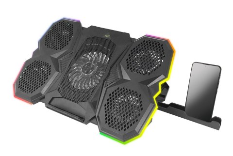 ESPERANZA PODSTAWKA CHŁODZĄCA GAMING Z PODSTAWKĄ NA TELEFON LED RGB BREVA EGC107 ESPERANZA PODSTAWKA CHŁODZĄCA GAMING Z PODSTAWKĄ NA TELEFON LED RGB BREVA EGC107
