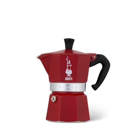 Kawiarka Bialetti Moka Express Marocco 3tz Czerwona Kawiarka Bialetti Moka Express Marocco 3tz Czerwona