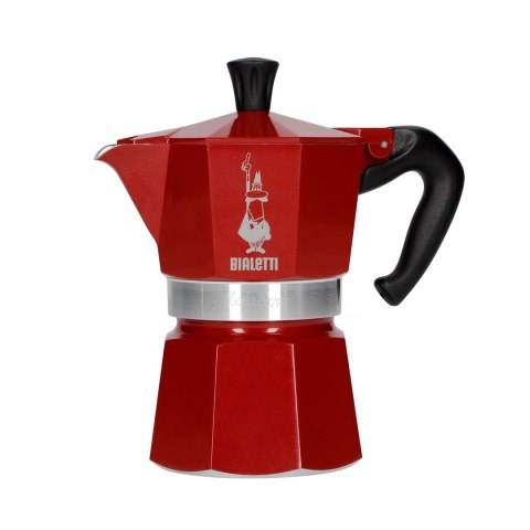 Kawiarka Bialetti Moka Express Marocco 3tz Czerwona Kawiarka Bialetti Moka Express Marocco 3tz Czerwona