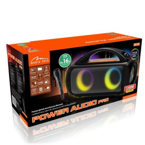 MEDIA-TECH PREMIUM GŁOŚNIK BT POWER AUDIO PRO MEDIA-TECH PREMIUM GŁOŚNIK BT POWER AUDIO PRO