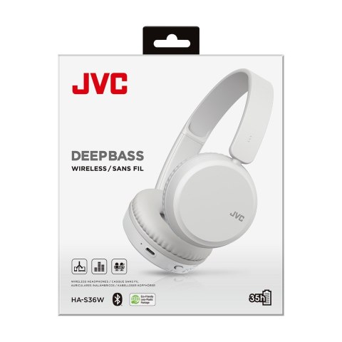 Słuchawki JVC HAS-36WWU BT WHITE Słuchawki JVC HAS-36WWU BT WHITE