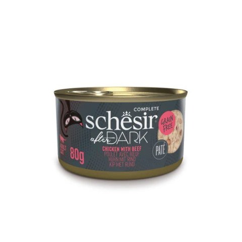 SCHESIR AFTER DARK PATÉ Kurczak z wołowiną 80g SCHESIR AFTER DARK PATÉ Kurczak z wołowiną 80g