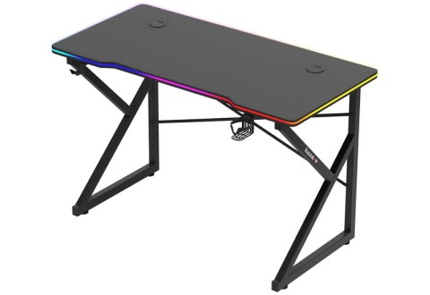 Biurko gamingowe Huzaro Hero 1.7 RGB Black Biurko gamingowe Huzaro Hero 1.7 RGB Black