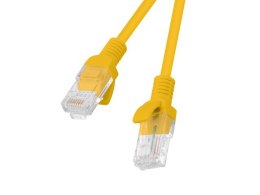 Patchcord U/UTP Lanberg PCU5-10CC-1000-O (RJ45 - RJ45 ; 10m; UTP; kat. 5e; kolor pomarańczowy)