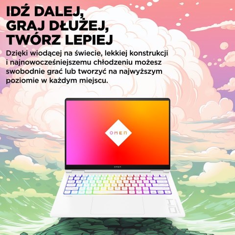 HP OMEN 14-fb0030nw Ultra 9 185H 14,0"2.8K OLED 400nits 120Hz 32GB DDR5 SSD1TB RTX 4070 8GB Cam1080p Win11 2Y Ceramic White HP OMEN 14-fb0030nw Ultra 9 185H 14,0"2.8K OLED 400nits 120Hz 32GB DDR5 SSD1TB RTX 4070 8GB Cam1080p Win11 2Y Ceramic White