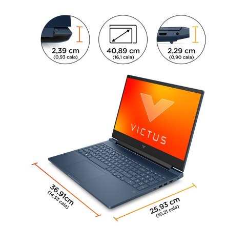 HP VICTUS 16-s0007nw Ryzen 7 7840HS 16,1"QHD AG IPS 300nits 240Hz 32GB DDR5 SSD1TB RTX 4070 8GB Cam1080p No ODD NoOS 2Y Mica Sil HP VICTUS 16-s0007nw Ryzen 7 7840HS 16,1"QHD AG IPS 300nits 240Hz 32GB DDR5 SSD1TB RTX 4070 8GB Cam1080p No ODD NoOS 2Y Mica Sil