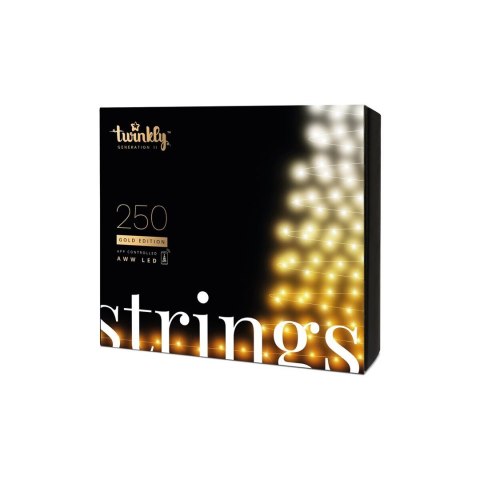 Inteligentne lampki choinkowe Twinkly 250 AWW 20m Inteligentne lampki choinkowe Twinkly 250 AWW 20m