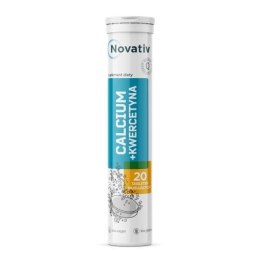 Novativ Calcium + Kwercetyna 20 tabletek musujących