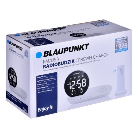 Radiobudzik Blaupunkt CR85WH biały Radiobudzik Blaupunkt CR85WH biały