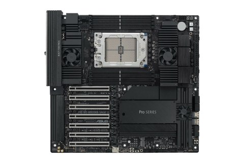 ASUS PRO WS WRX90E-SAGE SE AMD WRX90 Threadripper PRO, 2 x Intel X7100-AT2 dual 10Gb + 1x RTL8211F 1Gb/ USB 3.2 Gen2 x6, 7 x PCI