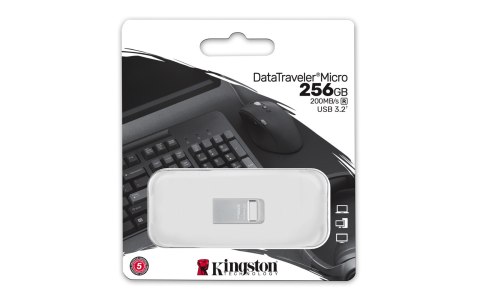 KINGSTON FLASH 256GB DATATRAVELER USB 3.2 Gen 1 200MB/s KINGSTON FLASH 256GB DATATRAVELER USB 3.2 Gen 1 200MB/s