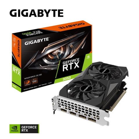 Karta graficzna Gigabyte GeForce RTX 3050 WINDFORCE OC 6GB Karta graficzna Gigabyte GeForce RTX 3050 WINDFORCE OC 6GB