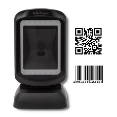 QOLTEC CZYTNIK KODÓW KRESKOWYCH STACJONARNY | 1D I 2D | USB QOLTEC CZYTNIK KODÓW KRESKOWYCH STACJONARNY | 1D I 2D | USB