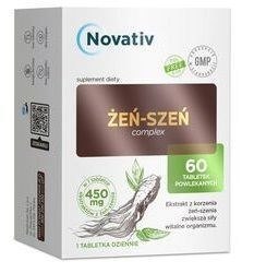 Novativ Żeń-szeń Complex 60tabl. Novativ Żeń-szeń Complex 60tabl.