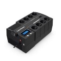Zasilacz UPS CyberPower BR1200ELCD-FR (Brick; 1200VA) (WYPRZEDAŻ)