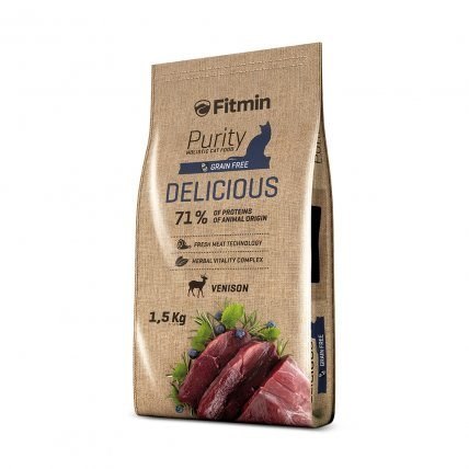 FITMIN Cat Purity Delicious - sucha karma dla kota - 1,5kg FITMIN Cat Purity Delicious - sucha karma dla kota - 1,5kg