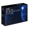 Karta graficzna AMD Radeon Pro WX 3200 4GB GDDR5, 4x Mini-DisplayPort, 50W, PCI Gen3 x16