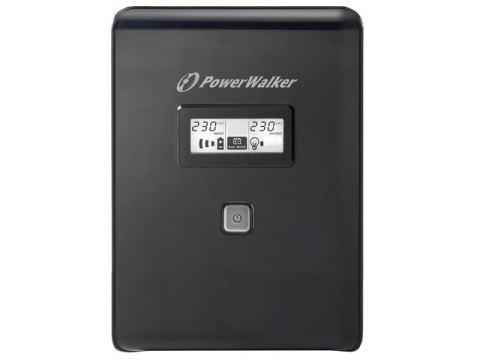 POWER WALKER UPS LINE-IN VI 1500 LCD 1500VA 2X SCHUKO+2X IEC C13, RJ11/45, USB, LCD POWER WALKER UPS LINE-IN VI 1500 LCD 1500VA 2X SCHUKO+2X IEC C13, RJ11/45, USB, LCD