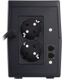 POWER WALKER UPS LINE-IN VI 650 SH 650VA 2X SCHUKO, RJ11, USB