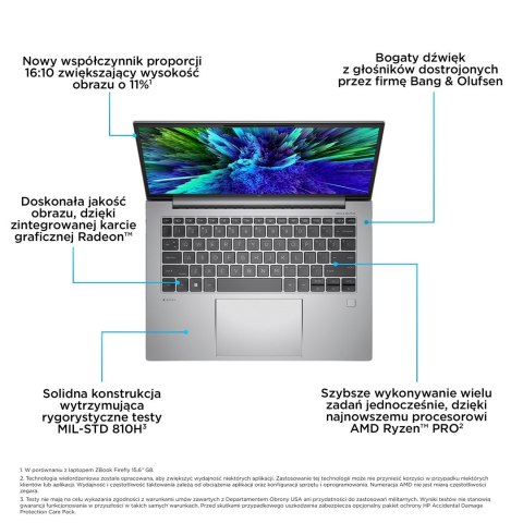 HP ZBook Firefly 14 G10 Ryzen 5 PRO 7640HS 14"WUXGA 250nits AG 16GB DDR5 5600 SSD512 Radeon 760M W11Pro 3Y OnSite HP ZBook Firefly 14 G10 Ryzen 5 PRO 7640HS 14"WUXGA 250nits AG 16GB DDR5 5600 SSD512 Radeon 760M W11Pro 3Y OnSite