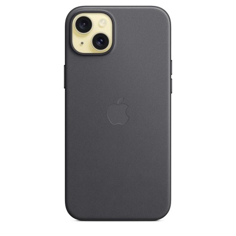 Apple iPhone 15 Plus FineWoven Case with MagSafe Black Apple iPhone 15 Plus FineWoven Case with MagSafe Black