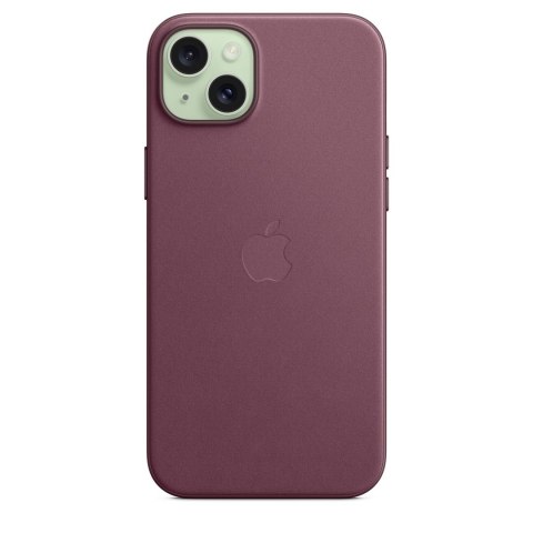 Apple iPhone 15 Plus FineWoven Case with MagSafe Mulberry Apple iPhone 15 Plus FineWoven Case with MagSafe Mulberry