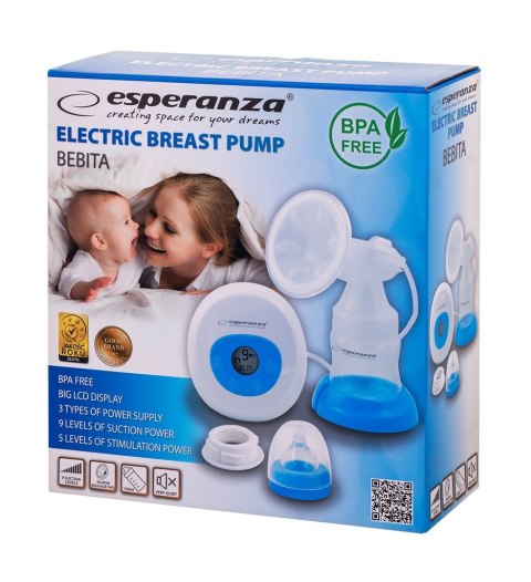 Laktator elektryczny Esperanza BEBITA ECM001B (150 ml) Laktator elektryczny Esperanza BEBITA ECM001B (150 ml)