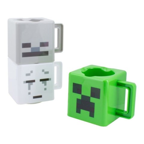 PP MINECRAFT STACKING MUGS PP MINECRAFT STACKING MUGS