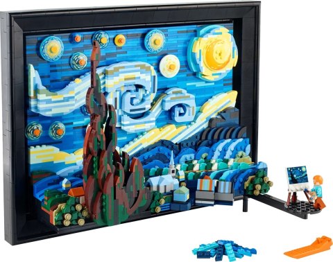 LEGO Ideas 21333 „Gwiaździsta noc" Vincenta van Gogha LEGO Ideas 21333 „Gwiaździsta noc" Vincenta van Gogha