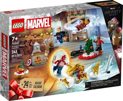 LEGO Marvel 76267 Avengers - kalendarz adwentowy 2023 LEGO Marvel 76267 Avengers - kalendarz adwentowy 2023