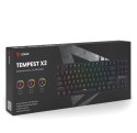 SAVIO KLAWIATURA MECHANICZNA RGB OUTEMU BLUE TEMPEST X2