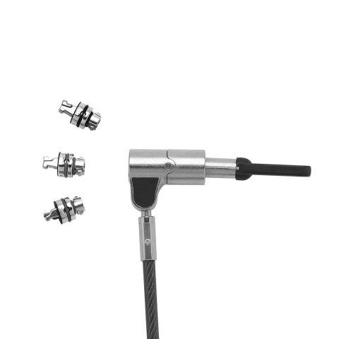 Linka zabezpieczająca do notebooka Dicota Universal Security Cable Lock na klucz czarna D31699 Linka zabezpieczająca do notebooka Dicota Universal Security Cable Lock na klucz czarna D31699