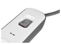 Listwa zasilająca Belkin Power Surge 4-PORT + 2xUSB-A 2.4A 525J Grey/White