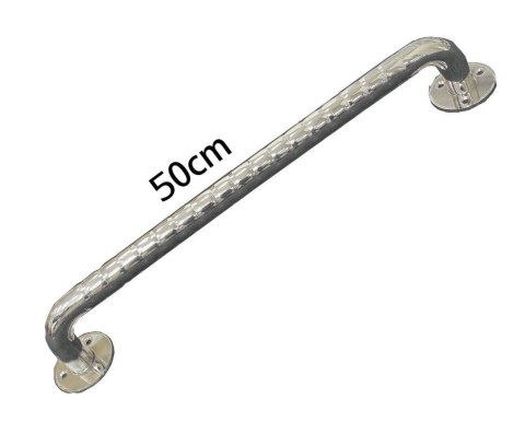 Poręcz łazienkowa stali nierdzewnej karbowana 50cm Poręcz łazienkowa stali nierdzewnej karbowana 50cm