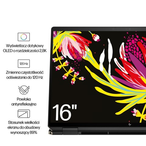 HP Spectre x360 16-aa0008nw Ultra 7 155H 16,0"2.8K OLED Touch 400nits 120Hz 32GB DDR5 SSD2TB Intel Arc 9MP W11Pro 2Y Nightfall B HP Spectre x360 16-aa0008nw Ultra 7 155H 16,0"2.8K OLED Touch 400nits 120Hz 32GB DDR5 SSD2TB Intel Arc 9MP W11Pro 2Y Nightfall B