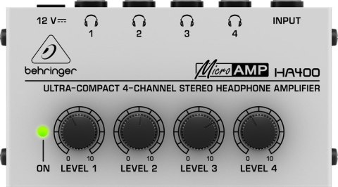 Behringer HA400 - Wzmacniacz słuchawkowy Behringer HA400 - Wzmacniacz słuchawkowy