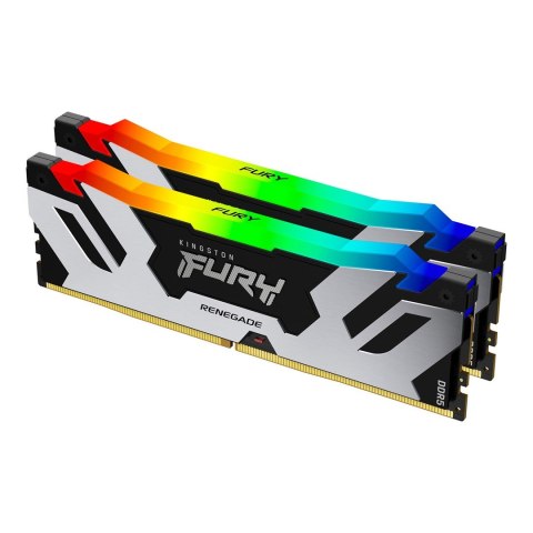 KINGSTON DDR5 32GB 6000MT/s CL32 DIMM (Kit of 2) FURY Renegade RGB XMP KINGSTON DDR5 32GB 6000MT/s CL32 DIMM (Kit of 2) FURY Renegade RGB XMP