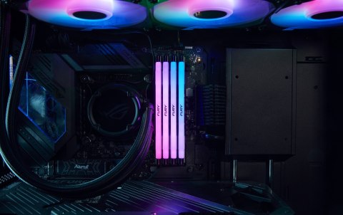 KINGSTON DDR5 32GB 6000MT/s CL32 DIMM (Kit of 2) FURY Renegade RGB XMP KINGSTON DDR5 32GB 6000MT/s CL32 DIMM (Kit of 2) FURY Renegade RGB XMP
