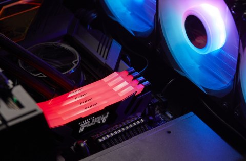 KINGSTON DDR5 32GB 6000MT/s CL32 DIMM (Kit of 2) FURY Renegade RGB XMP KINGSTON DDR5 32GB 6000MT/s CL32 DIMM (Kit of 2) FURY Renegade RGB XMP