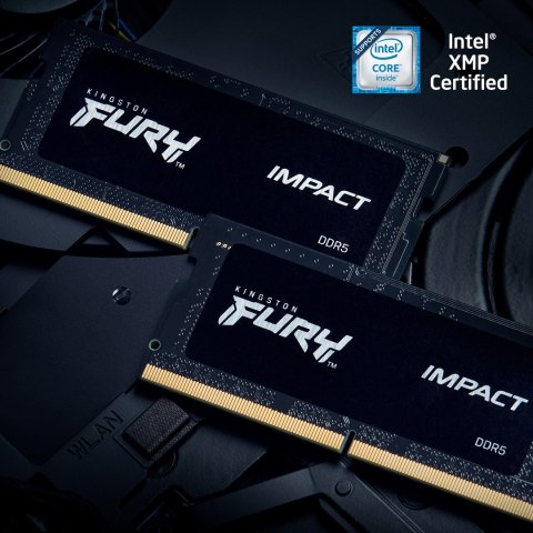 KINGSTON DDR5 SODIMM 16GB 5600Hz CL40 FURY Impact PnP KINGSTON DDR5 SODIMM 16GB 5600Hz CL40 FURY Impact PnP