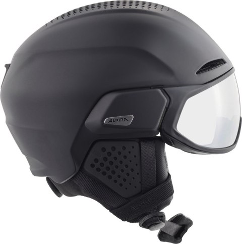 Kask narciarski ALPINA ALTO V BLACK MATT 59-63 Kask narciarski ALPINA ALTO V BLACK MATT 59-63