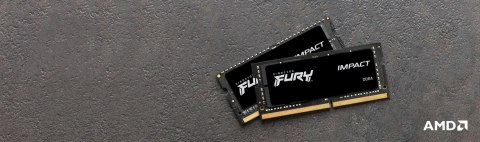 Kingston 16GB 3200MHz DDR4 CL20 SODIMM (Kit of 2) FURY Impact KF432S20IBK2/16 Kingston 16GB 3200MHz DDR4 CL20 SODIMM (Kit of 2) FURY Impact KF432S20IBK2/16