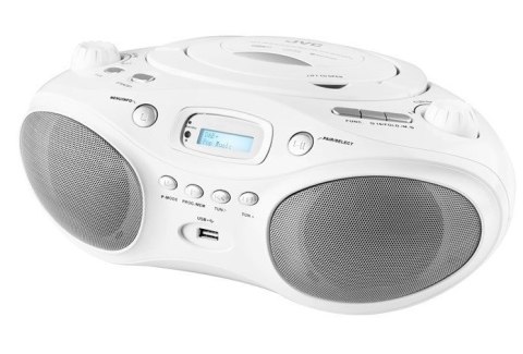 Radioodtwarzacz JVC RD-E661W-DAB Boombox white (WYPRZEDAŻ) Radioodtwarzacz JVC RD-E661W-DAB Boombox white (WYPRZEDAŻ)