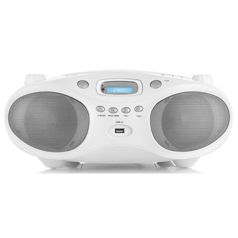 Radioodtwarzacz JVC RD-E661W-DAB Boombox white (WYPRZEDAŻ) Radioodtwarzacz JVC RD-E661W-DAB Boombox white (WYPRZEDAŻ)