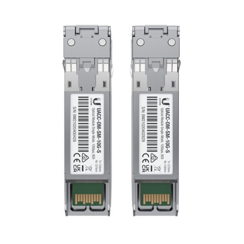 Wkładka SFP+ Ubiquiti 10 Gbps Bidirectional Single-Mode Optical Module 2-pack Wkładka SFP+ Ubiquiti 10 Gbps Bidirectional Single-Mode Optical Module 2-pack