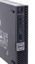 DELL OptiPlex 7050 Micro i5-6500 8GB 256GB SSD mSFF Win10pro UŻYWANY