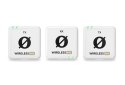 RODE Wireless ME Dual White  - Kompaktowy bezprzewodowy system mikrofonowy z dwoma nadajnikami do nagrywania dwukanałowego (biał