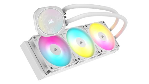 CORSAIR NAUTILUS 360 ARGB White, 360mm Radiator, Liquid CPU Cooler CORSAIR NAUTILUS 360 ARGB White, 360mm Radiator, Liquid CPU Cooler