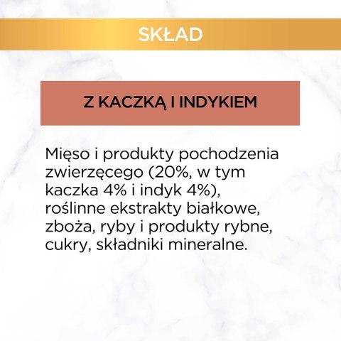 Gourmet Gold mokra karma dla kota z kaczką i indykiem 85g Gourmet Gold mokra karma dla kota z kaczką i indykiem 85g